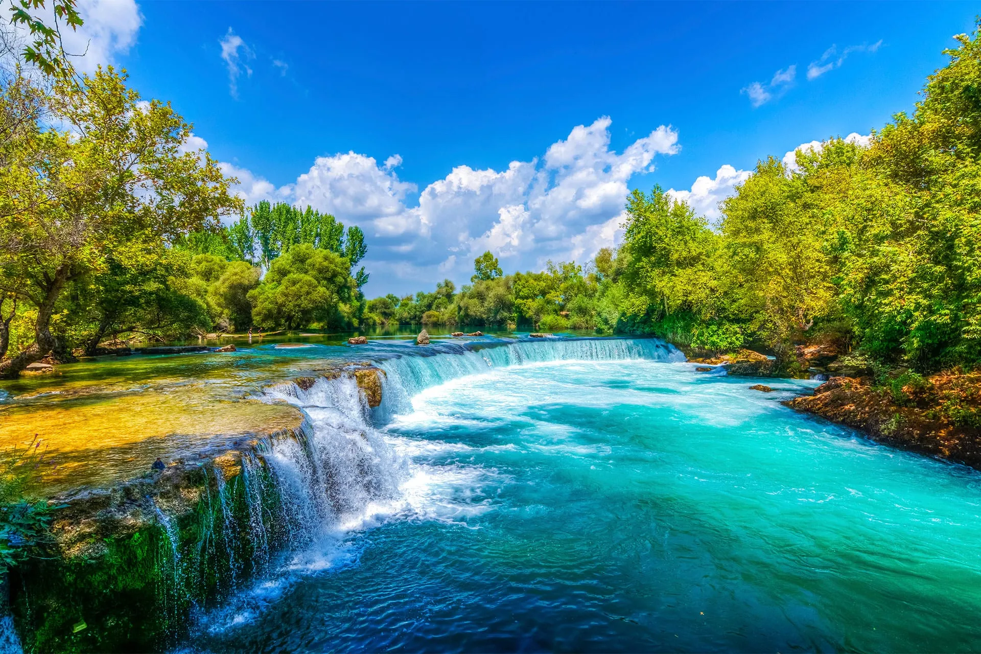 Side Manavgat Boat Trip: River Cruise, Waterfall & Grand Bazaar Tour