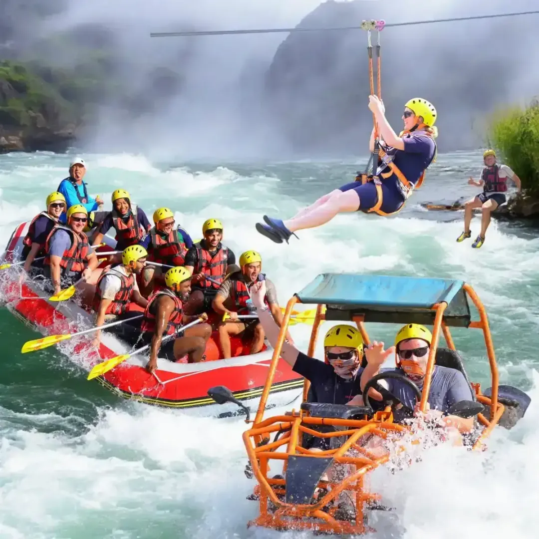 6 in 1 Buggy , Rafting , Zipline , Canyon and Safari from Side