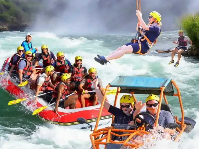6 in 1 Buggy , Rafting , Zipline , Canyon and Safari from Side